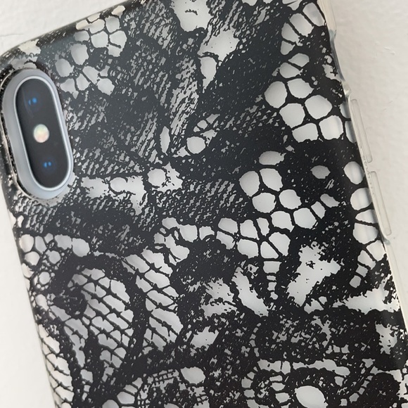 KENDYL & KYLE IPHONE X PROTECTIVE CASE BLACK LACE - Picture 11 of 15